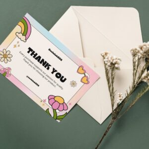 100 Business Thank you cards