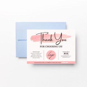 100 Business Thank you cards