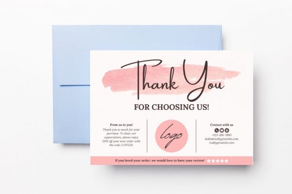 thank you card